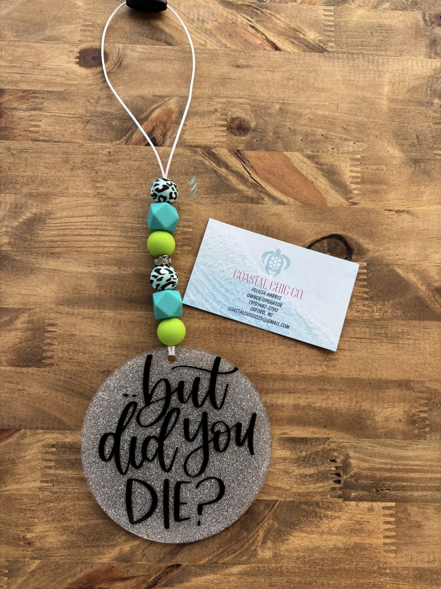 Custom Car Mirror Charms