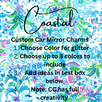 Custom Car Mirror Charms
