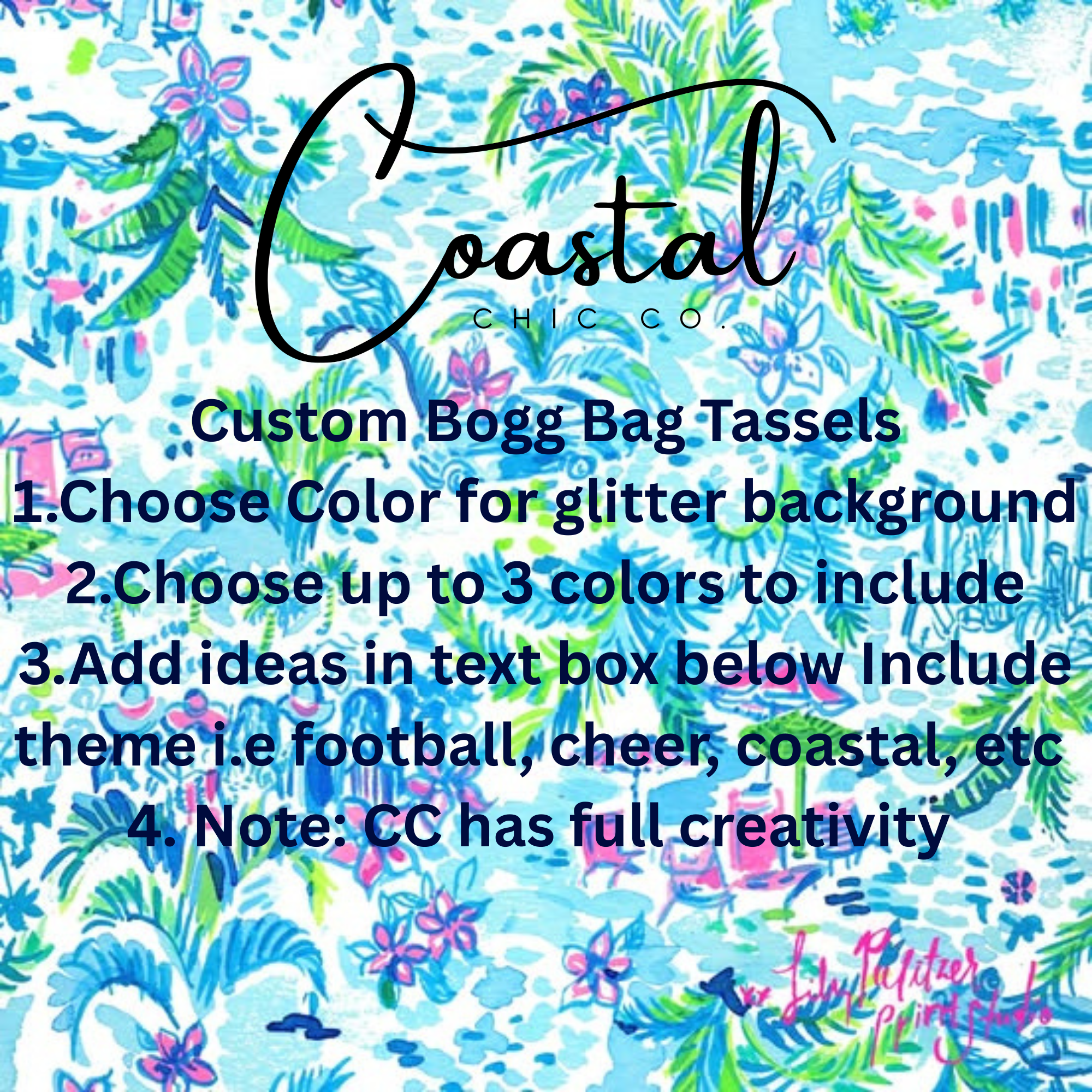 Custom Bogg Bag Tassel