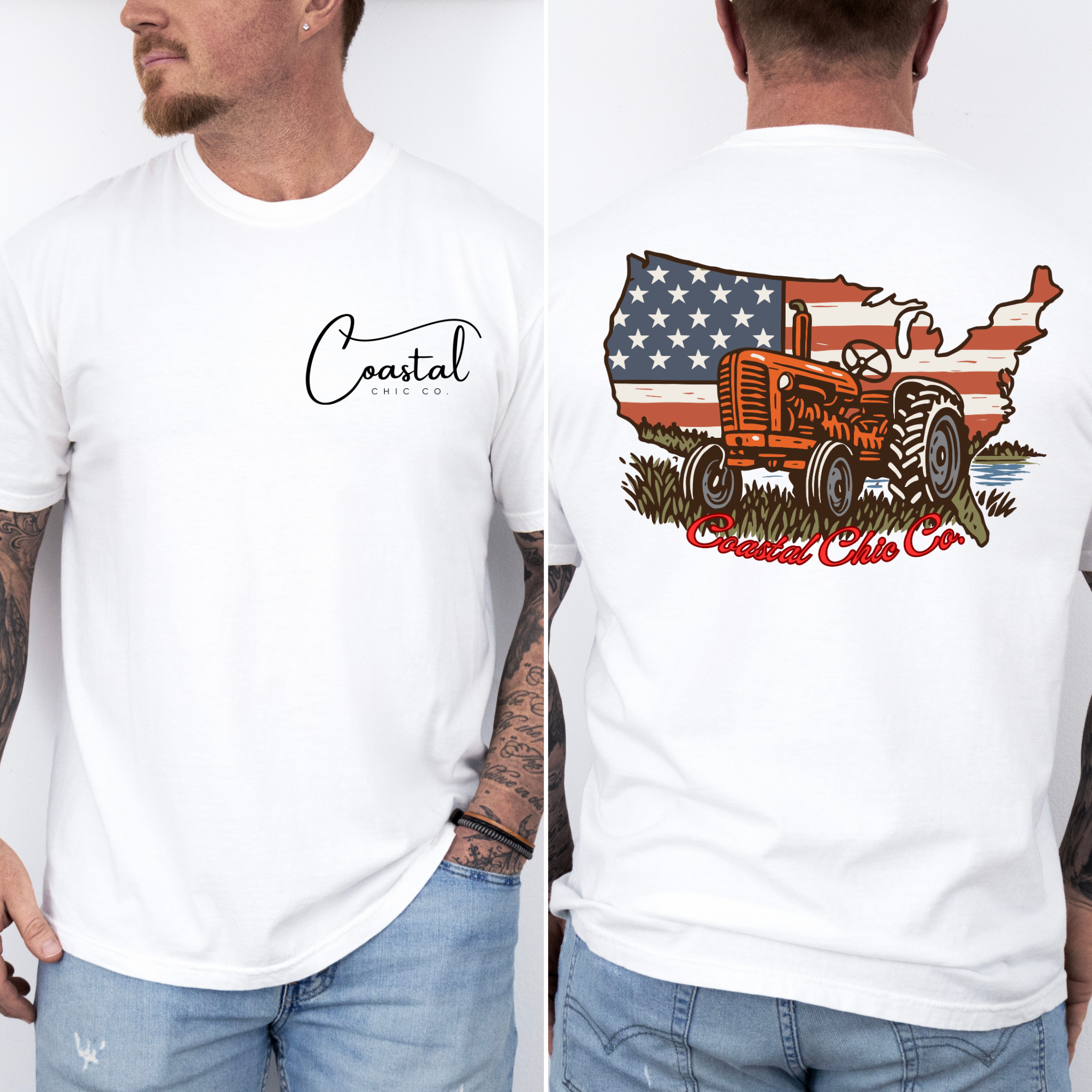 Tractor Lovin Comfort Color Tee