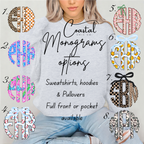 Custom Monogram Badge Reels set