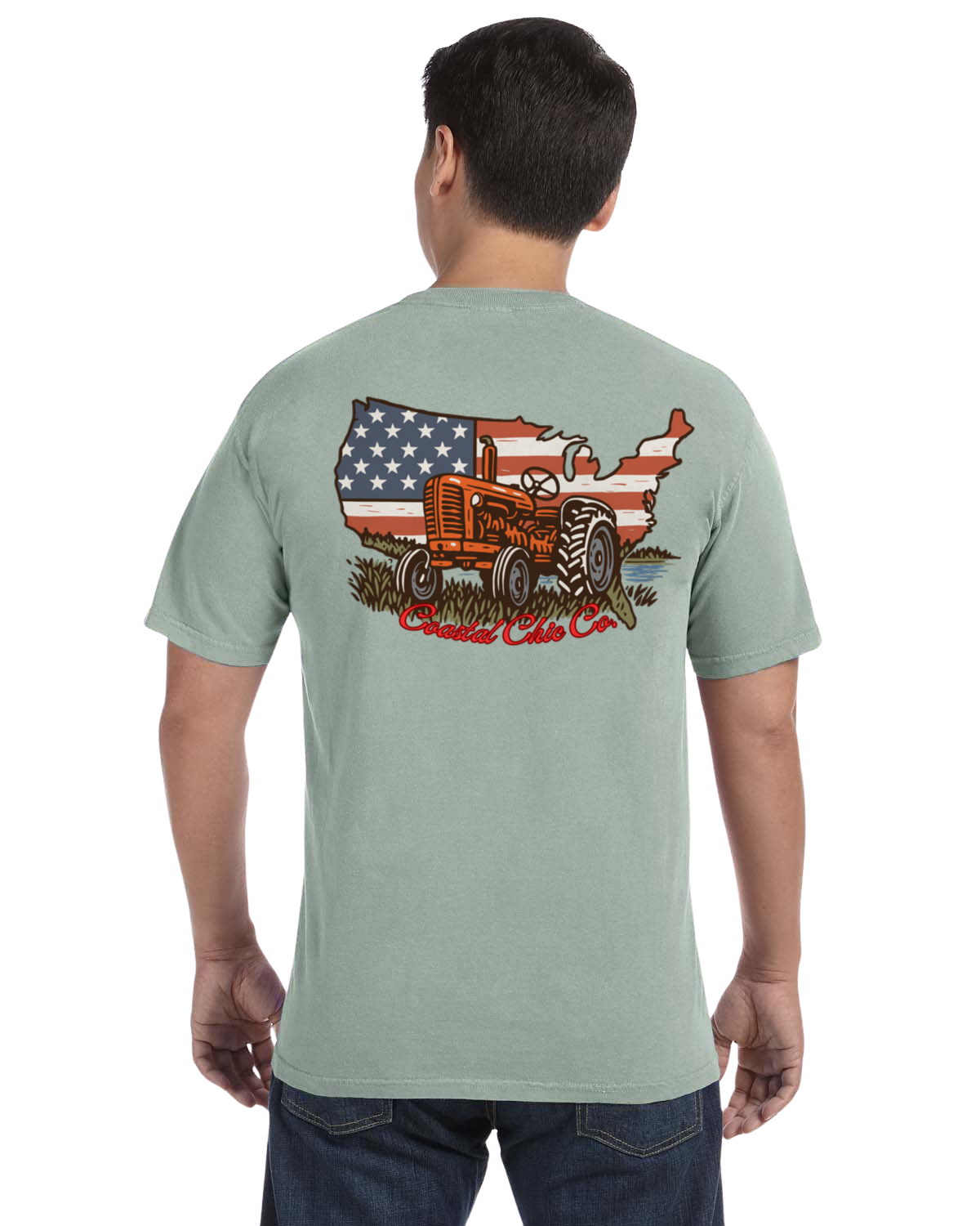 Tractor Lovin Comfort Color Tee