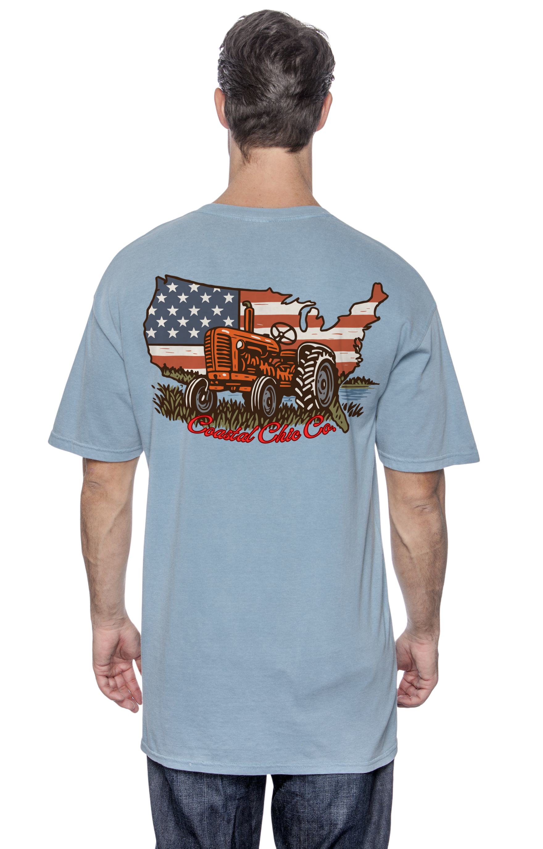 Tractor Lovin Comfort Color Tee